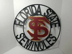 Florida State Seminoles 24-in Metal Wall Hanging - Picture 1 of 2