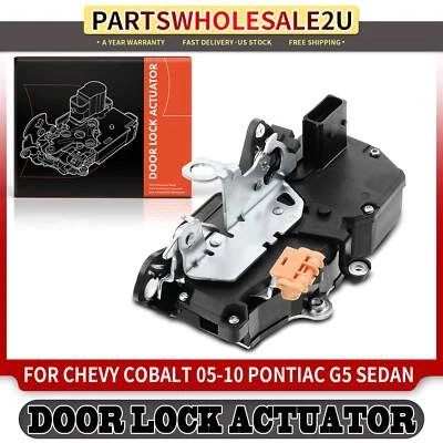 Actuador de bloqueo de puerta izquierda conductor delantero para Chevrolet Cobalt 05-10 Pontiac G5 07-10 Foto 1 de 4