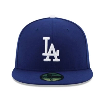 Los Angeles Dodgers LAD MLB Authentic New Era 59FIFTY Fitted Cap - 5950 Hat - Image 1 of 4