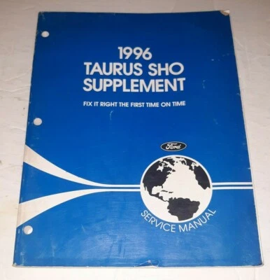 1996 Ford Taurus SHO Supplement Service Manual TW-368 - Image 1 of 4