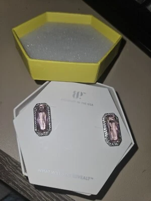 Pendientes Bomb Party "He estado soñando contigo" ER88724 Cuarzo Rosa Circonita cúbica Rodio Foto 1 de 3