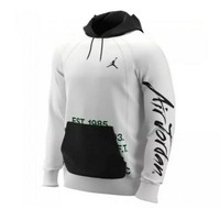 Nike Menâs 2XL XXL Air Jordan Greatest White Black Hoodie Pullover AV6007 100 | eBay