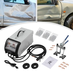 Extractor de abolladuras soldadora por puntos máquina de soldadura 2 KVA kit de reparación de carrocería de automóvil 110V 6 modos - Imagen 1 de 16