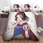 Disney Princess Snow White Modern Style Art Quilt Duvet Cover Set Bedspread