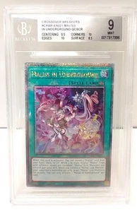 BGS 9 Mint Yu-Gi-Oh Maliss im Untergrund CRBR-DE021 Quarter Century Secret Rare - Bild 1 von 3