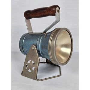 Linterna Ferrocarril Linterna Azul Vintage Star Headlight and Lantern Co. SIN PROBAR - Imagen 1 de 7