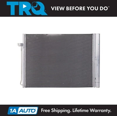 TRQ A/C Condenser For 2007-2018 BMW X5 2008-2019 X6 - Image 1 of 4