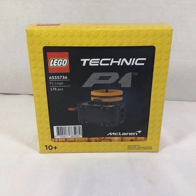 Lego 6535736 VIP GWP Technic P1 Logo McLaren Retired New - Image 1 of 3
