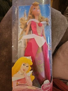 DISNEY "SPARKLING PRINCESS" Sleeping Beauty Aurora Doll W5547 Mattel New  - Picture 1 of 6