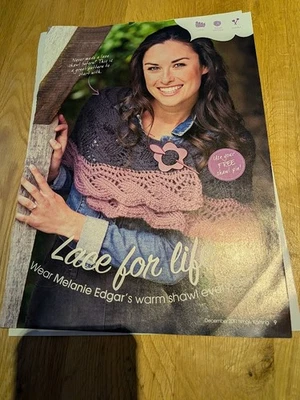 Lacy Shawl Knitting Pattern. - Image 1 of 2