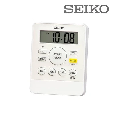 SEIKO Clock Kitchen Timer Stopwatch Waterproof Japanese Domestic Model - Image 1 of 4
