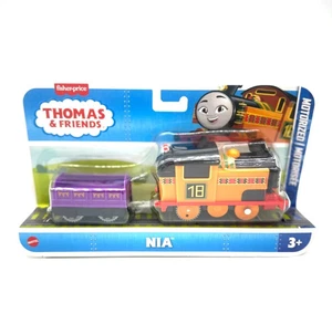 Motore motorizzato Thomas & Friends Nia con auto cargo Fisher-Price Mattel nuovo - Foto 1 di 12