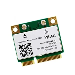 Legacy Mini-PCIe Wi-Fi Card for Intel 8265 | Half Mini PCIe Network Card | 867 - Picture 1 of 4