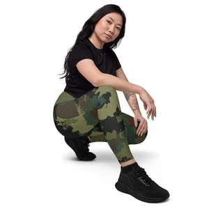 Leggings de camuflaje con bolsillos Kicxs - Imagen 1 de 25