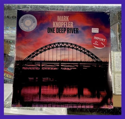 Mark Knopfler - One Deep River 2 пластинки на светло-голубом цвете винил Dire Straits - Изображение 1 из 4