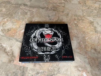 Whitesnake ‎– Live In '84: Back To The Bone CD DVD 2 disc set - Image 1 of 4