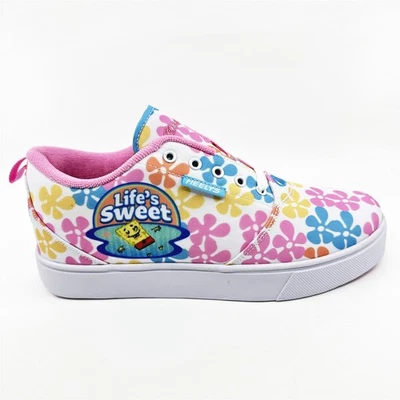 Heelys Spongebob Pro 20 White Light Pink Blue Womens Size 9 Athletic Sneaker - Image 1 of 4