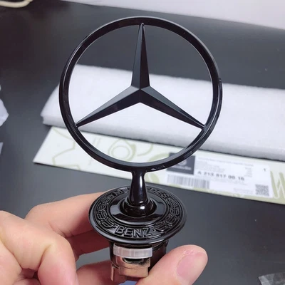 Front Hood Star Emblem Ornament Fit for Mercedes-Benz E350 C300 C250 S/E/C NEW Foto 1 de 4