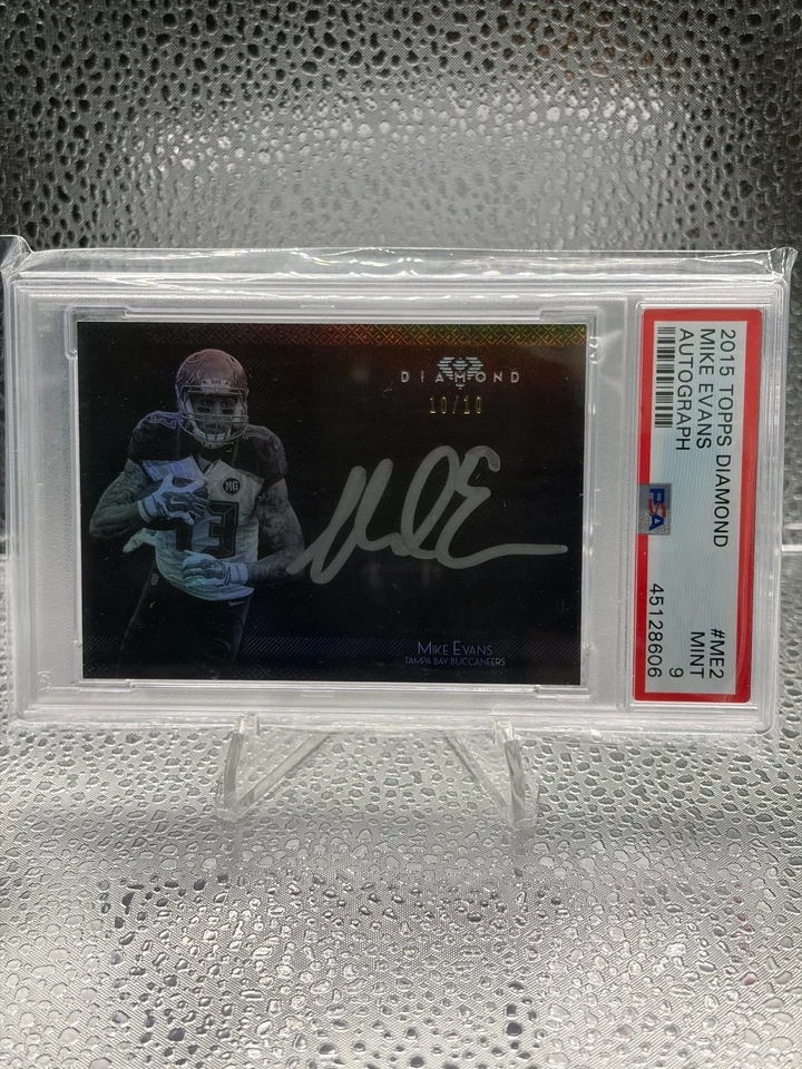 Mike Evans 2015 Topps Diamond Autograph Mint 9 - Image 1 of 1