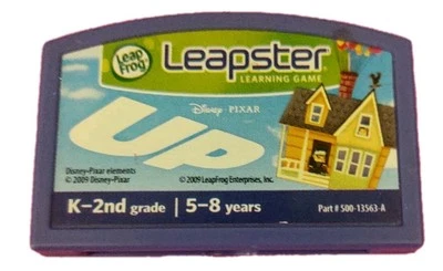Leap Frog Leapster Disney Pixar UP Game Cartridge Leapfrog 2009   AA120 - Image 1 of 3