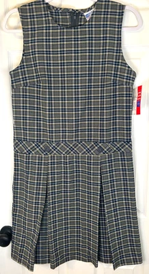 Vestido uniforme escolar a cuadros Royal Park talla 14 niñas Santísima Trinidad de colección nuevo con etiquetas Foto 1 de 4