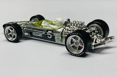 Coche Indy sin usar, en caja Hot Wheels Zamac 67 Lotus Tyoe 49 con llantas de aleación pilotos/frenos reales Foto 1 de 4