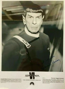 Leonard Nimoy ECHT handsigniertes handsigniertes 8x10 Foto A-116 - Bild 1 von 2