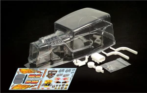 1:10 RC Clear Lexan Body Shell Hot Rod with decals +extras - Picture 1 of 9