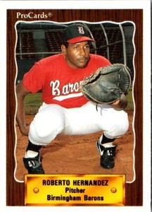 1990 CMC Roberto Hernandez #820 Birmingham Barons