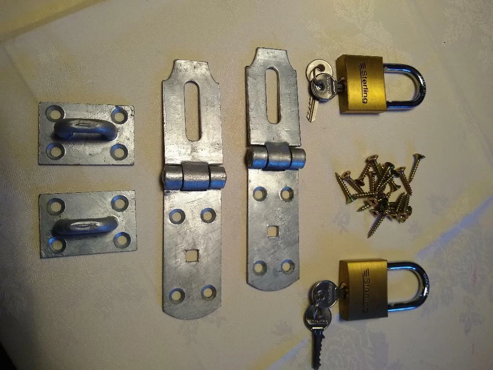 sterling padlocks and shackles - Image 1 of 1