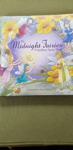 The Midnight Fairies A Sparkling Jigsaw Book Puzzle Book Excellent !!! - Picture 1 of 4