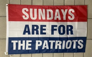 Football Flag FREE SHIP New England Patriots NFL Sunday Beer Tailgate USA 3x5’ - Picture 1 of 1