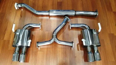 JDM PRO 3" INCH CATBACK EXHAUST for SUBARU IMPREZA WRX & STI GVB/F SEDAN 7/10-ON - image 1 of 4