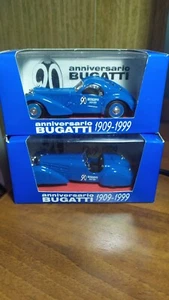 BRUMM lotto di 2 KIT 1/43 LIMITED EDITION BUGATTI 57S + 57S ATLANTIC 1936  - Foto 1 di 8