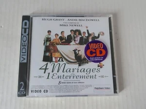 4 MARIAGES 1 ENTERREMENT -- CDI DIGITAL VIDEO CD - NEUF - NEW - Photo 1/2