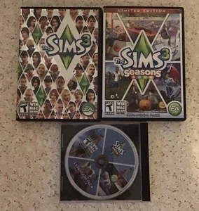 Die Sims 3 PC Win Mac Hauptspiel + 2 Erweiterungen - Haustiere & Jahreszeiten - Bild 1 von 6