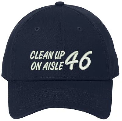 Бейсболки Clean up on aisle 46 Trump New Era вышитые один размер подходят для всех - Изображение 1 из 4