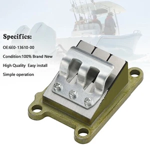 6E0-13610-00 Membranventilbaugruppe für Yamaha 2-Takt 4 PS 5 PS Außenbordmotor - Bild 1 von 12