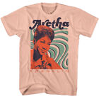 Aretha Franklin Drawing With Waves Herren T-Shirt The Queen of Soul Musik Merch