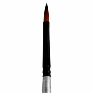 4400 Black Swirl Blended Synthetic Filbert Brush - Picture 1 of 7