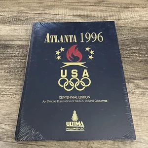 NEW! Atlanta 1996 USA Centennial Edition Olympics Collectors Hardcover Book - Picture 1 of 5
