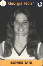 1991 Georgia Tech Collegiate Collection Multi-Sport Card #91 Bonnie Tate BK