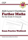Cgp Books Grade 9-4 Aqa Level 2 Certificate: Further Maths (Mixed Media Product)