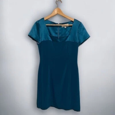 Adrianna Papell Evening Wear Women’s Size 8 Teal Blue Dress - Image 1 of 4