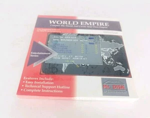 WORLD EMPIRE PC FLOPPY DISK 3,5" 1991 rundenbasierte Strategie (BRANDNEU, VERSIEGELT) - Bild 1 von 5