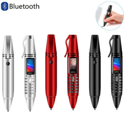 Tragbar Mini Handy Stift Stil Bluetooth Dialer 0,96in Screen Mobiltelefon 2G GSM - Bild 1 von 4