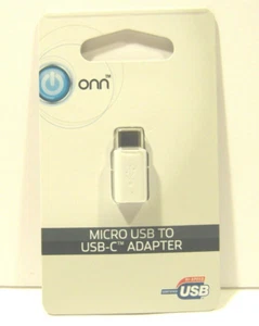 Micro USB to USB-C Adapter Electronic Device Smart Phone Galaxy Nokia Google NEW - Picture 1 of 12