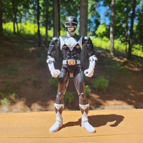 Hasbro Power Rangers Lightning Collection Mighty Morphin Black Ranger 6" Figure Cover