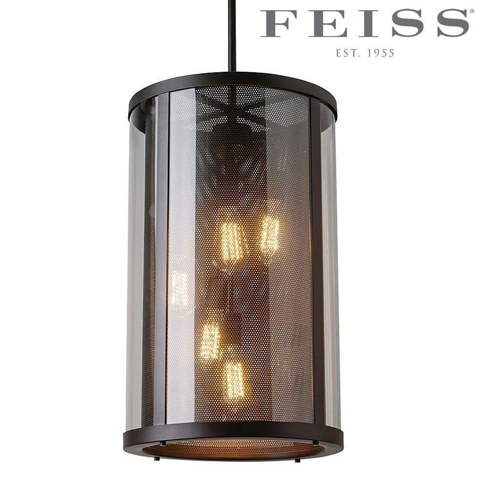 Colgante Feiss Bluffton 25" H, 5 luces, bronce frotado con aceite, F2930/5ORB Foto 1 de 1