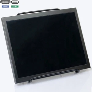 9.7 Portable Display USB Type-C PD 65W HDMI 2K Monitor Laptops Switch & Iphone15 - Picture 1 of 10